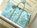 Louis Vuitton Sky Blue Keepall Bandoulière 50