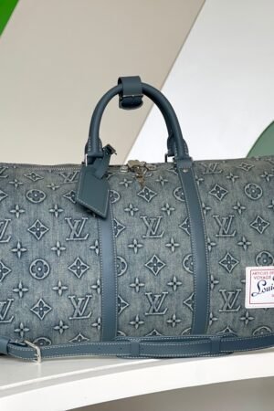 Louis Vuitton Gray Keepall Bandoulière 50