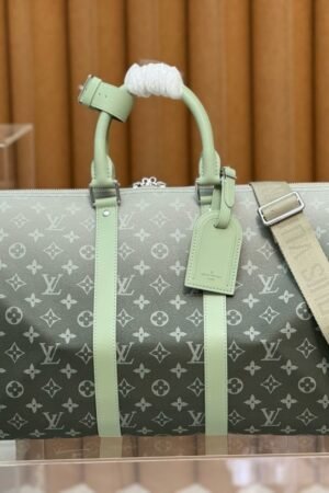 Louis Vuitton Light Gray Keepall Bandoulière 45
