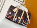 Louis Vuitton Brown Keepall Bandoulière 45