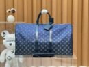 Louis Vuitton Dark Blue Keepall Bandoulière 55