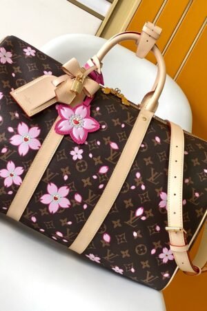 Louis Vuitton Keepall Brown Bandoulière 45