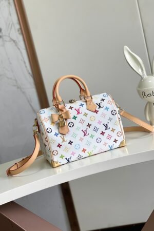 LV x TM White Speedy 25