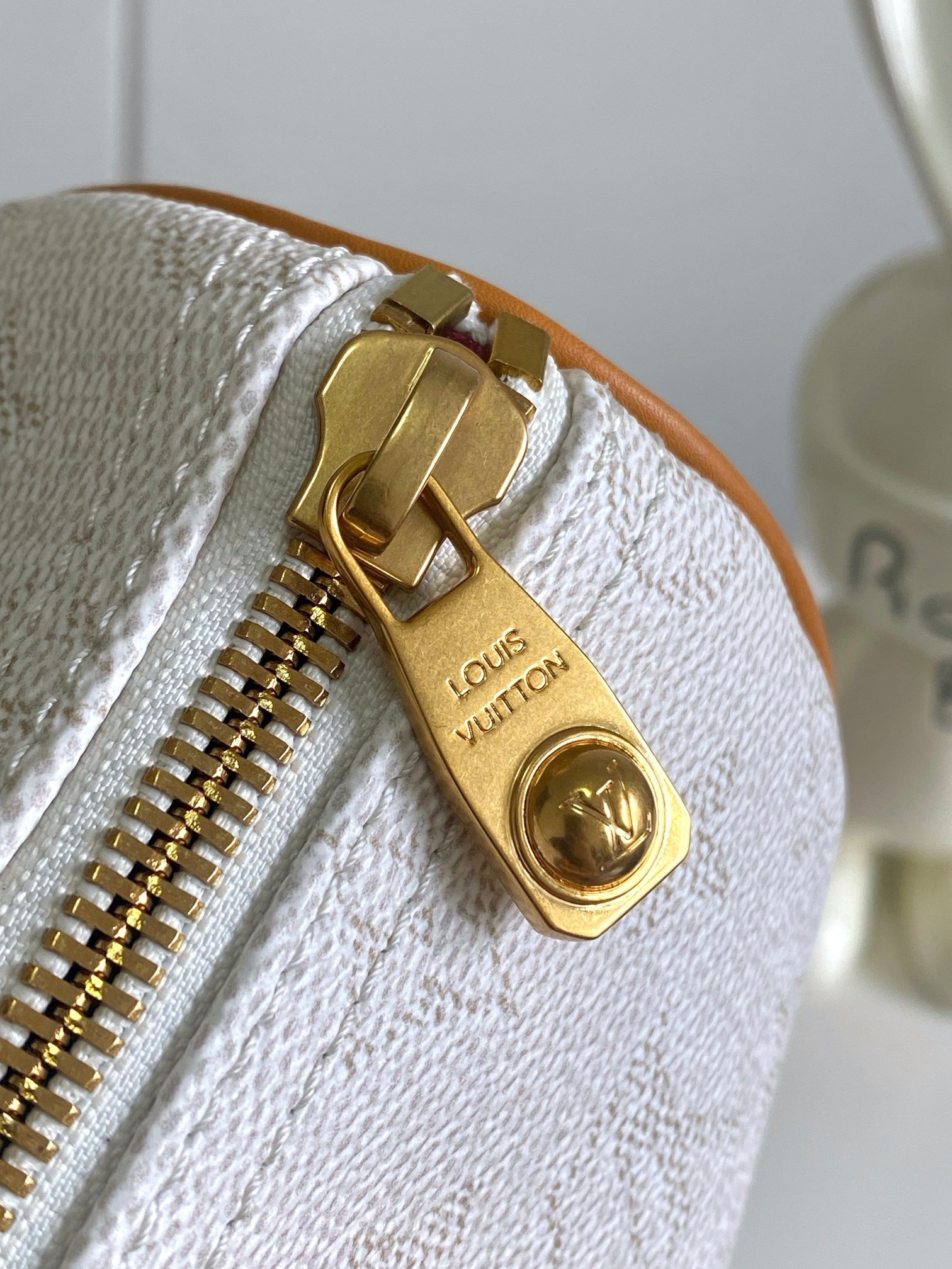 Louis Vuitton White Speedy 25 - Image 6