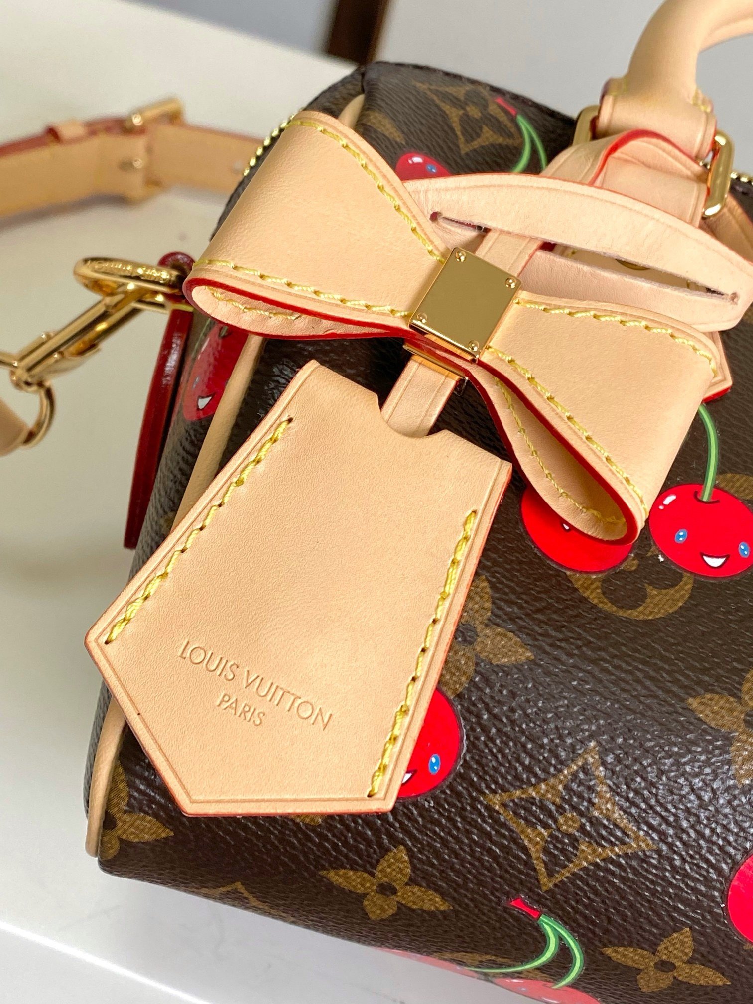 LV X TM Speedy Brown Bandoulière - Image 4