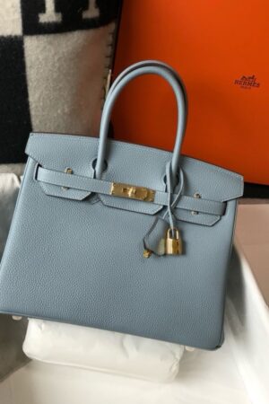 Hermès Birkin 25 -- Light Blue