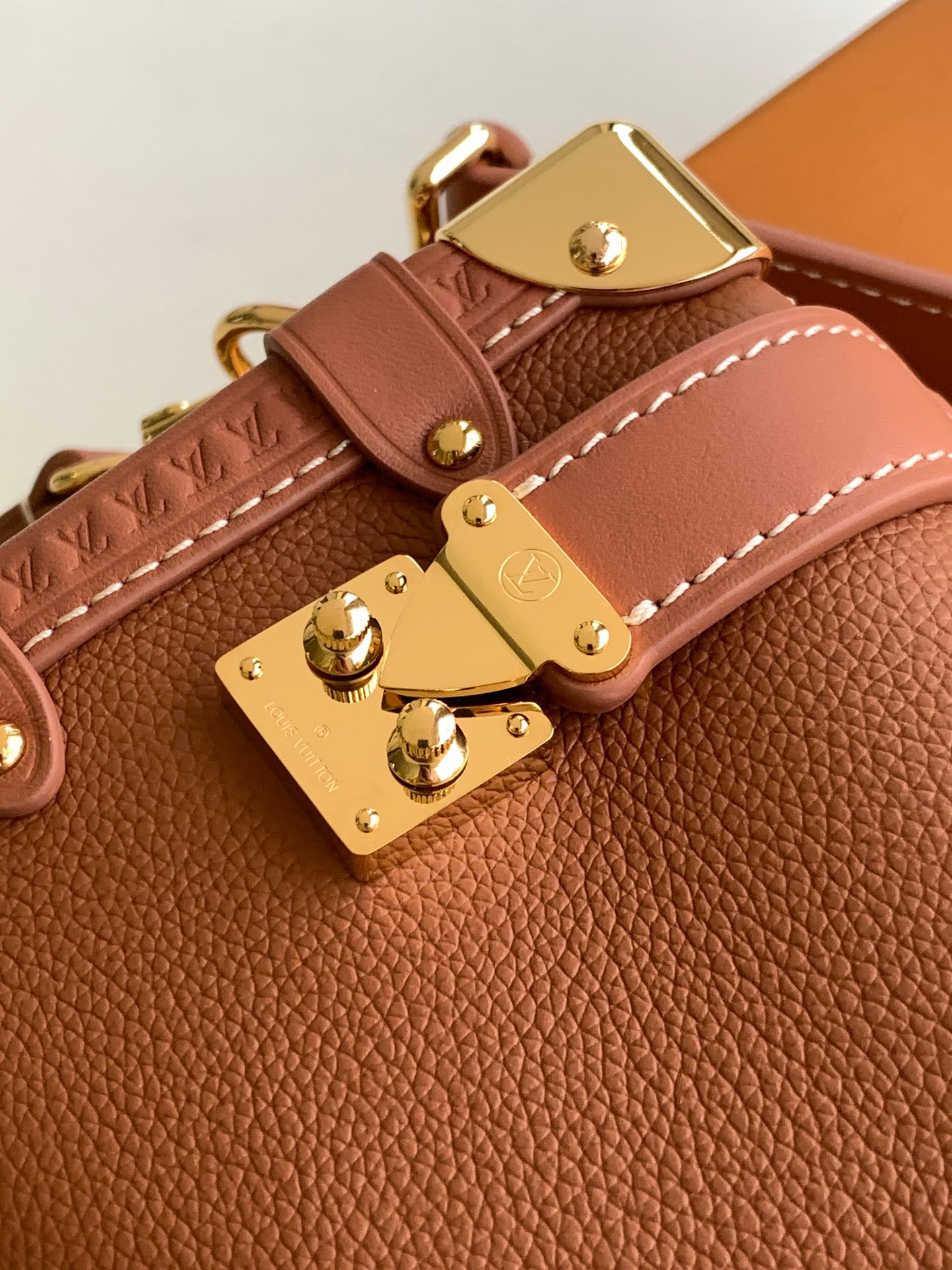 LV Side Trunk Bag -- Brown - Image 6