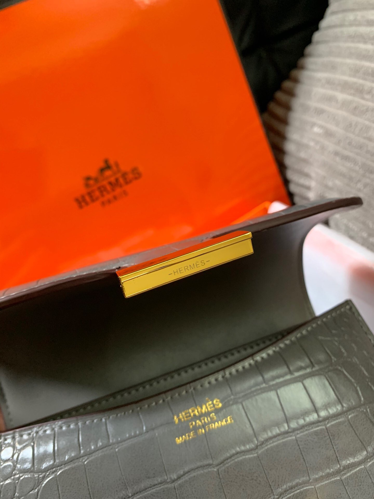 Hermès Constance 18 -- Gray - Image 7