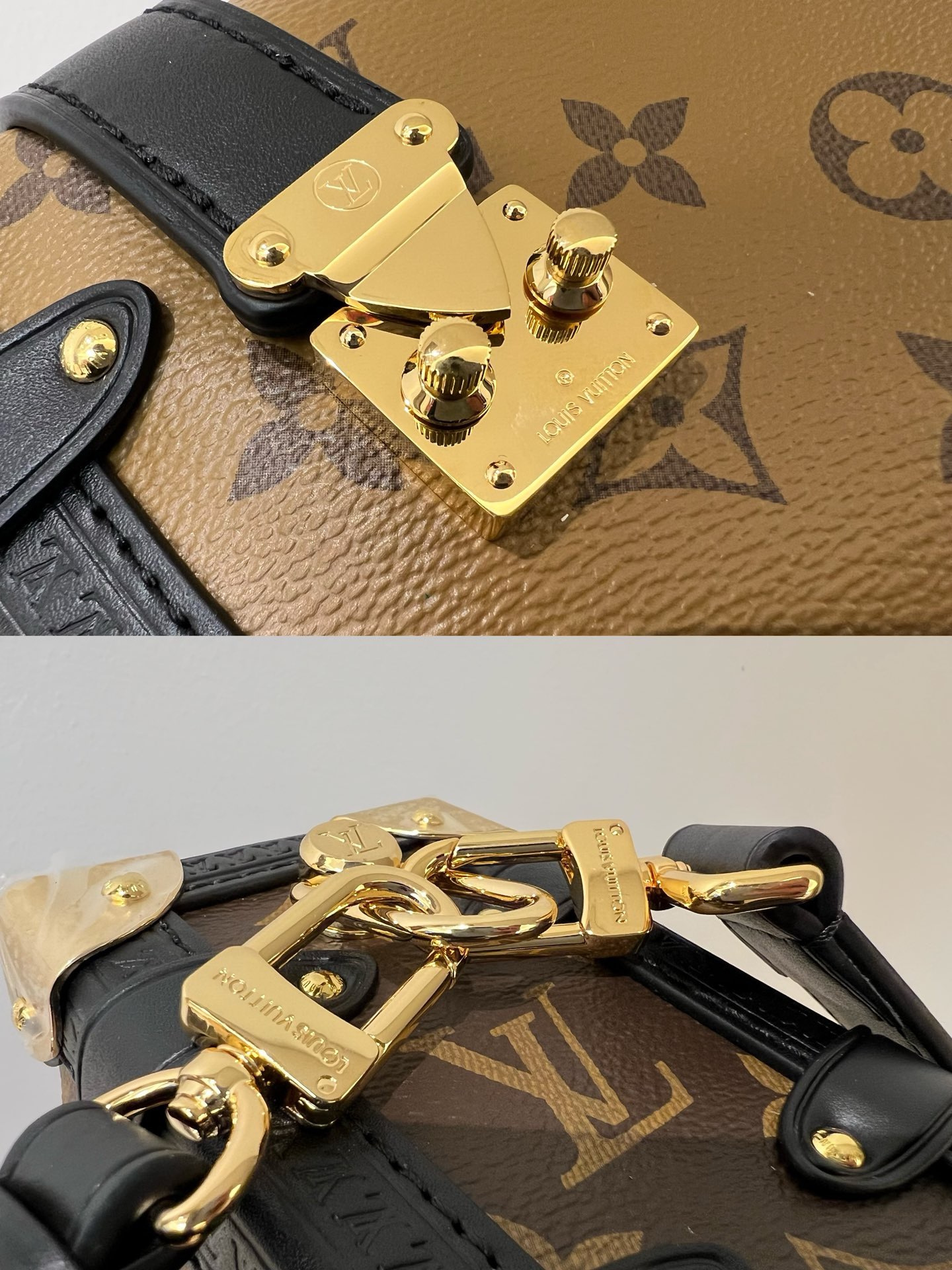 LV Side Trunk Bag -- Light Brown - Image 7