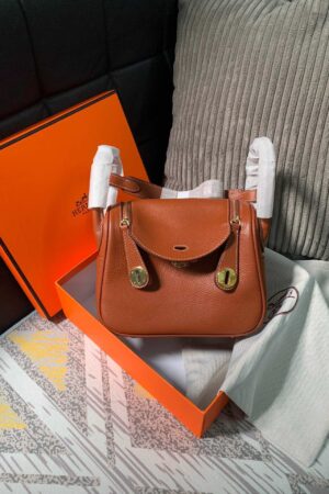 Hermès Lindy Bag -- Brown