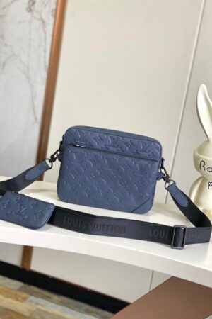LV Trio Messenger Bag -- Blue