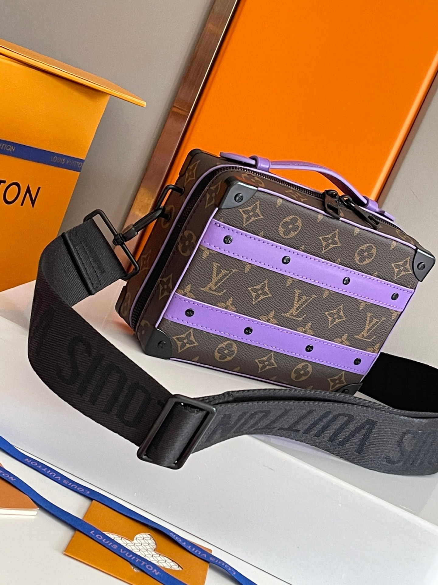 LV Soul Trunk Bag -- Purple - Image 2