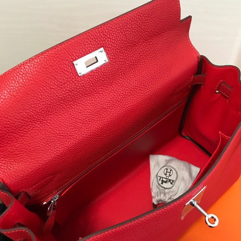 Hermès Kelly Bag -- Red - Image 6