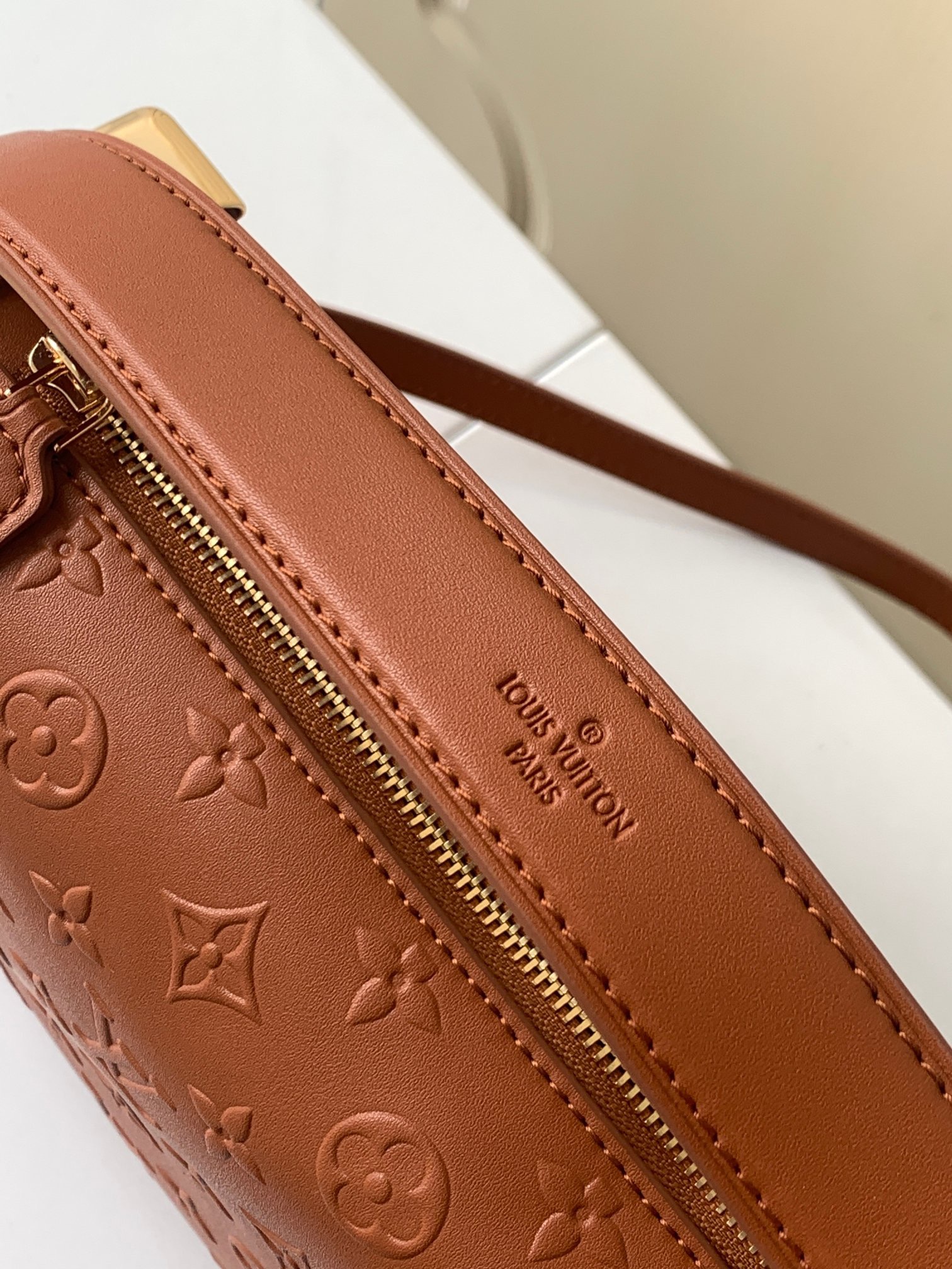 LV Side Trunk Bag -- Classic Brown - Image 7