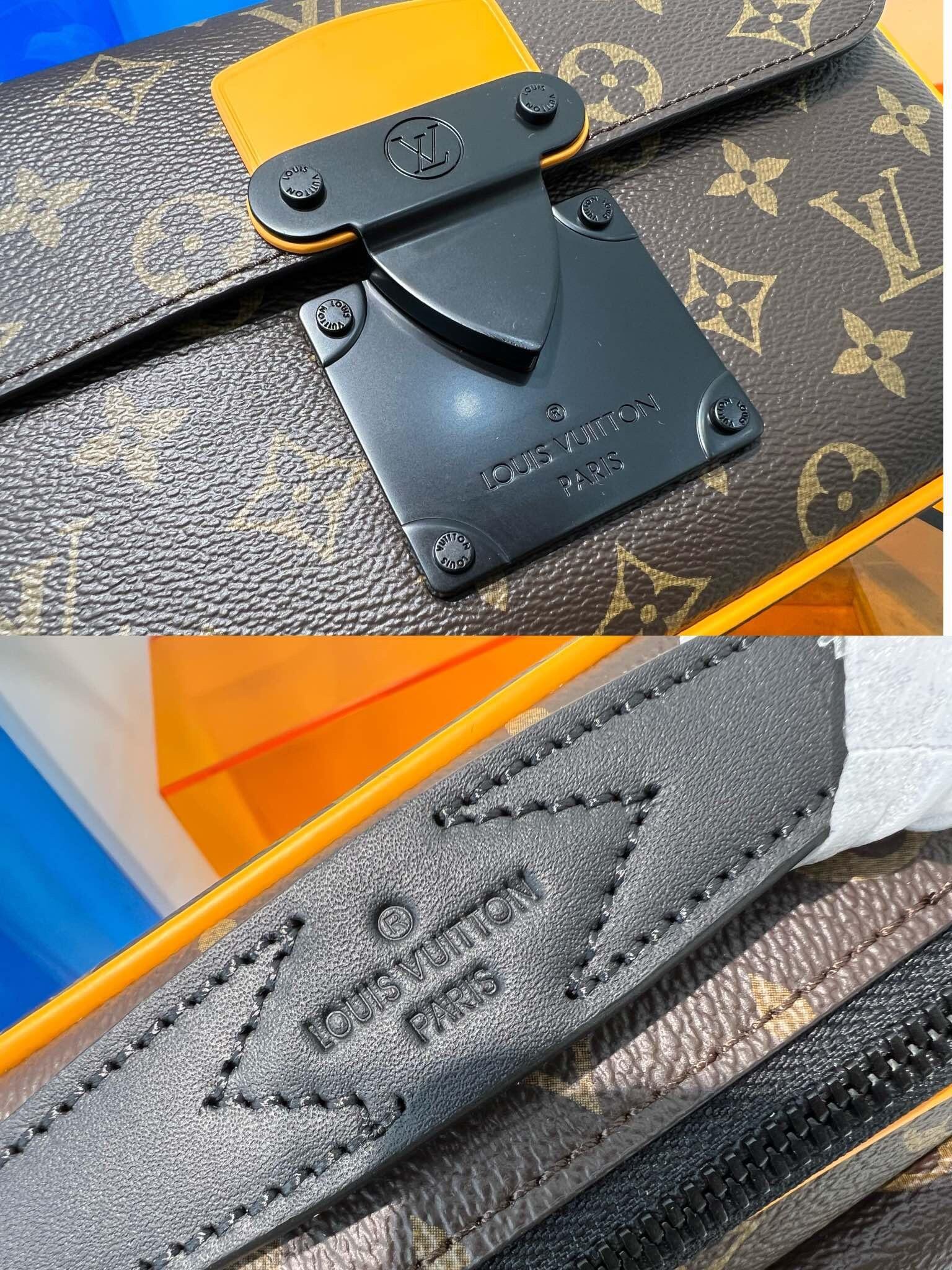 LV S Lock Messenger Bag - Image 6