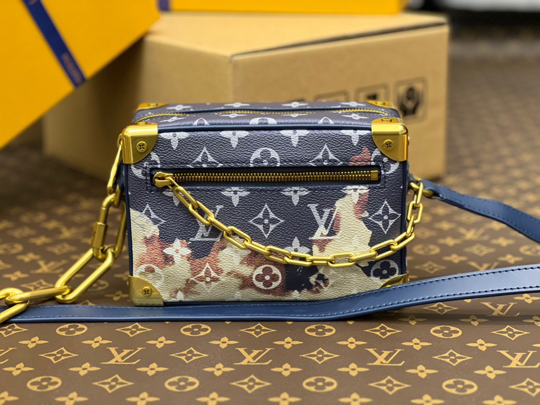 LV mini Soul Trunk Bag --Monogram Bleach