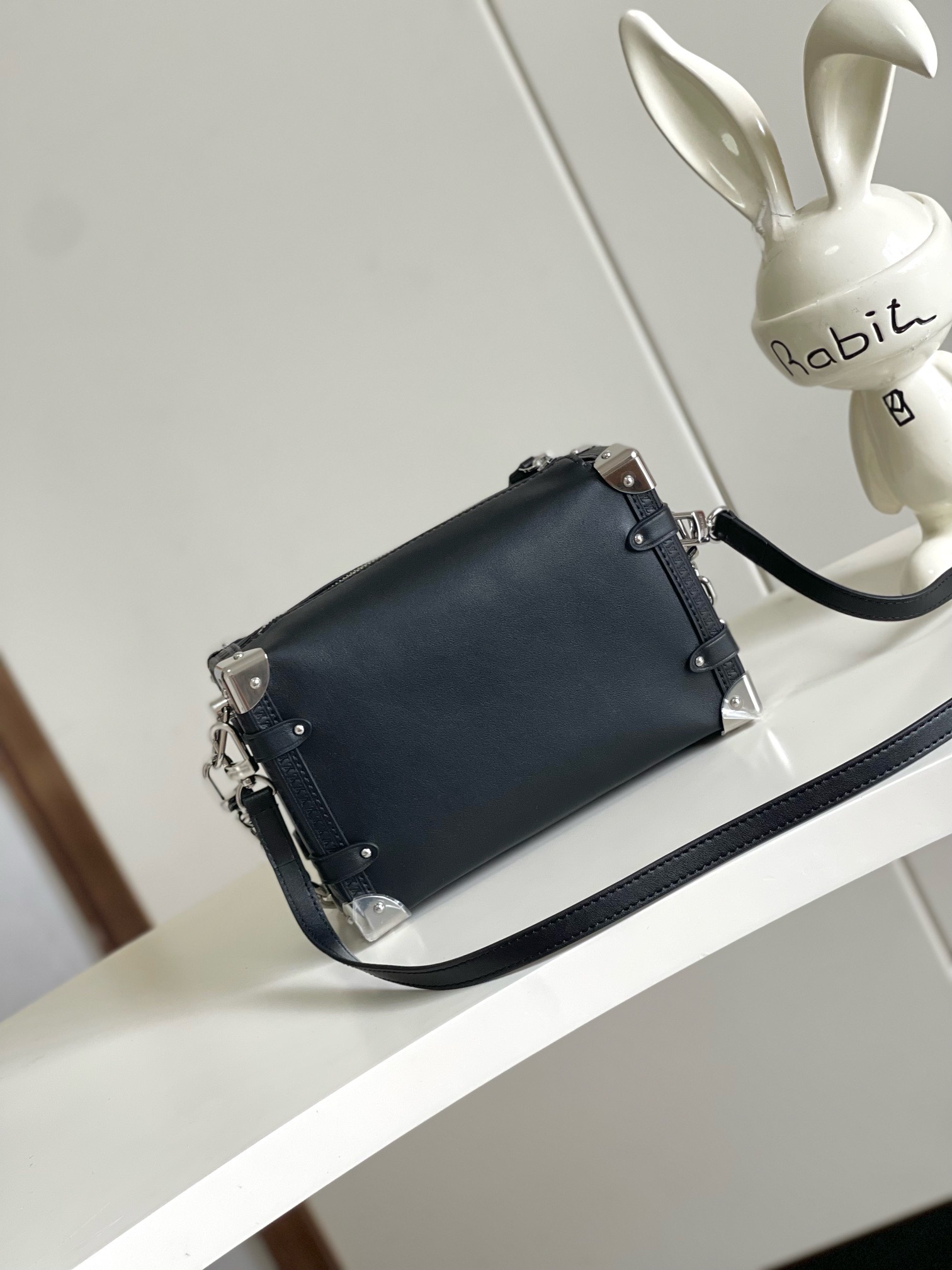 LV Side Trunk Bag -- Black - Image 3