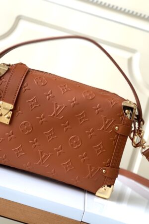 LV Side Trunk Bag -- Classic Brown