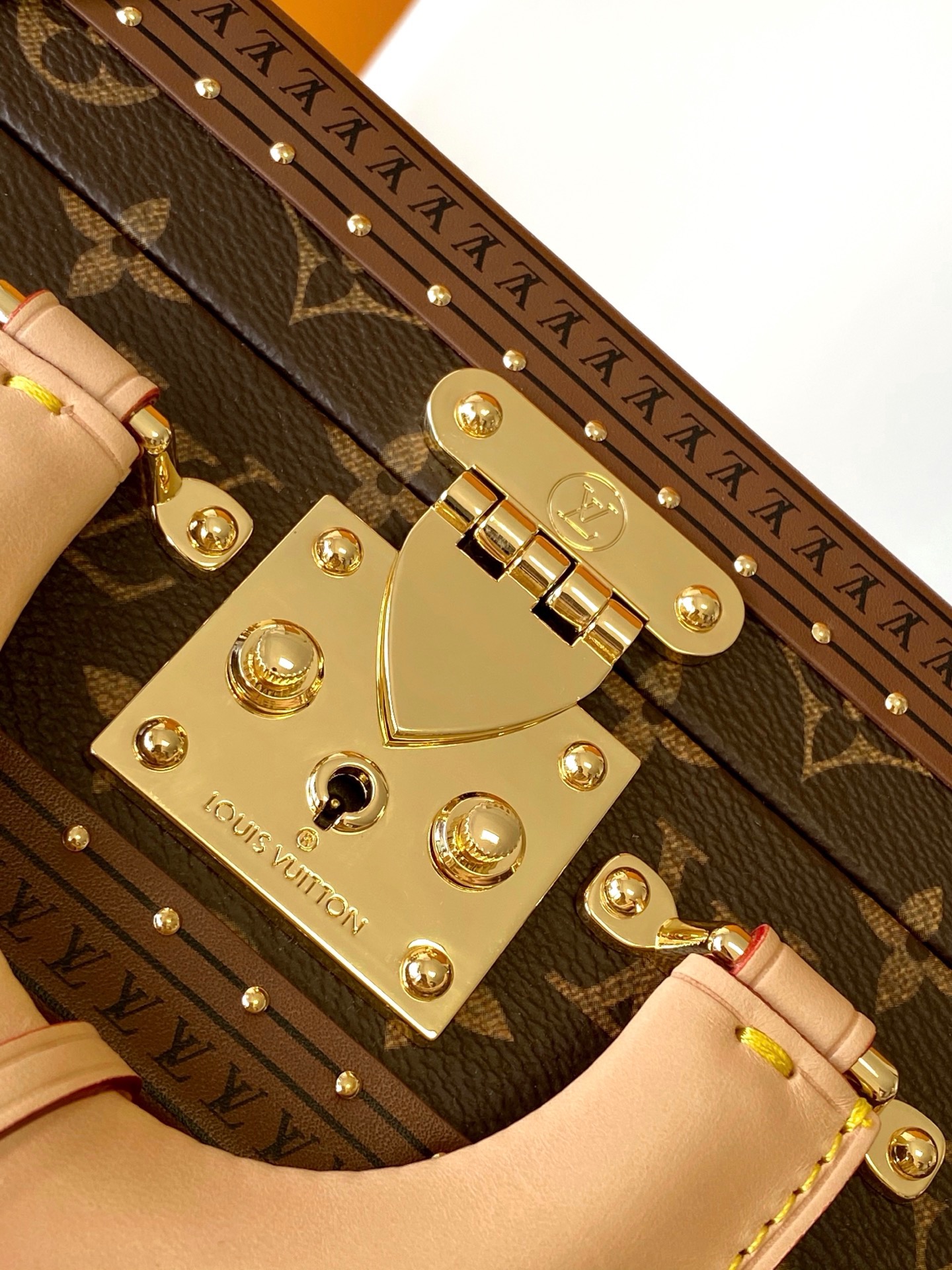 LV Petite Valise Trunk -- Brown - Image 6