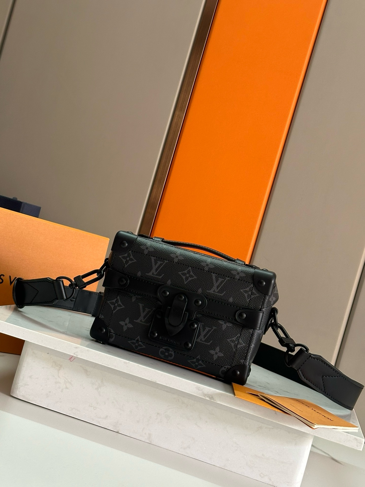 LV Soul Trunk Bag -- Black