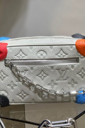 LV mini Soul Trunk Bag -- White