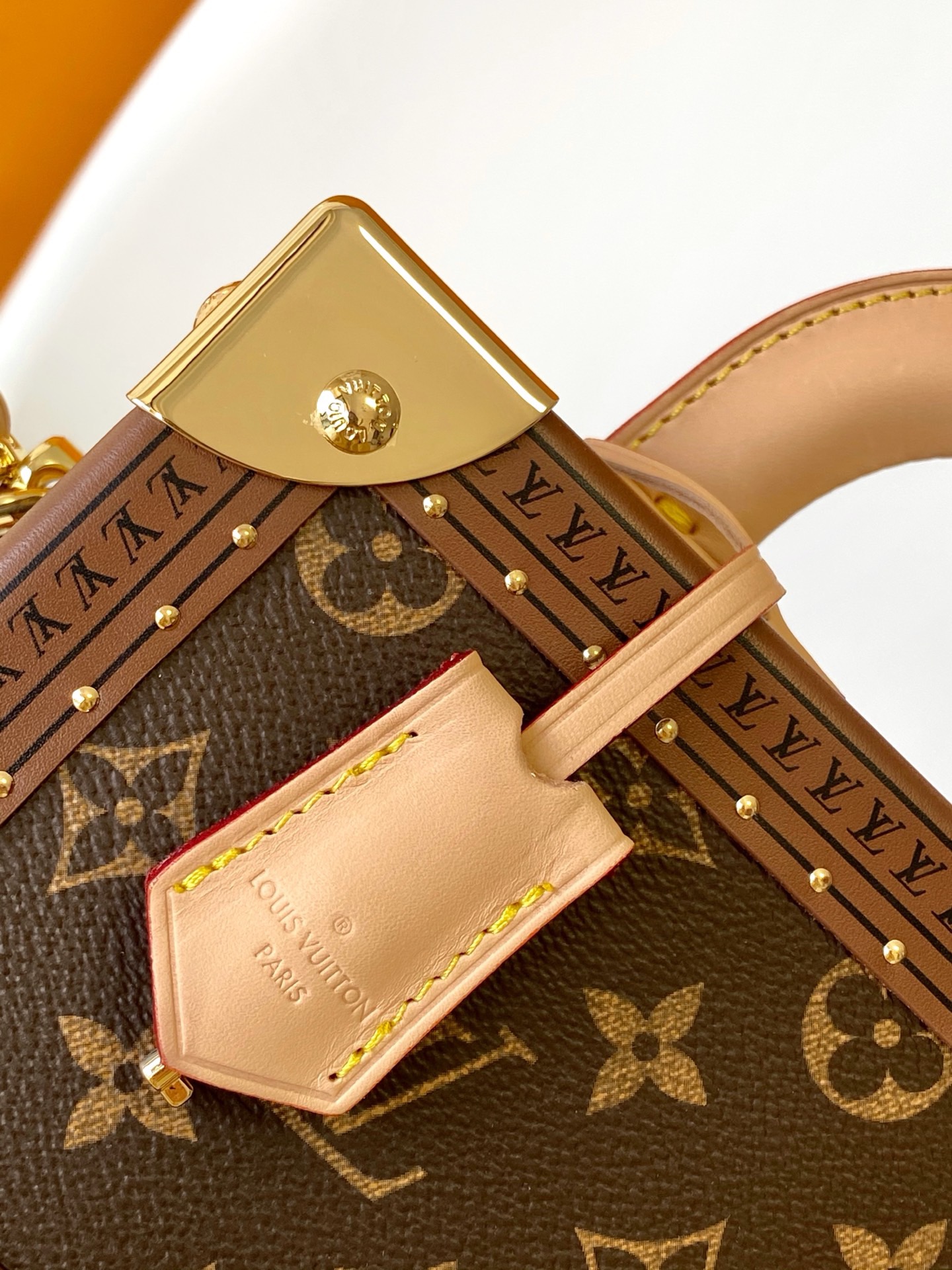 LV Petite Valise Trunk -- Brown - Image 5