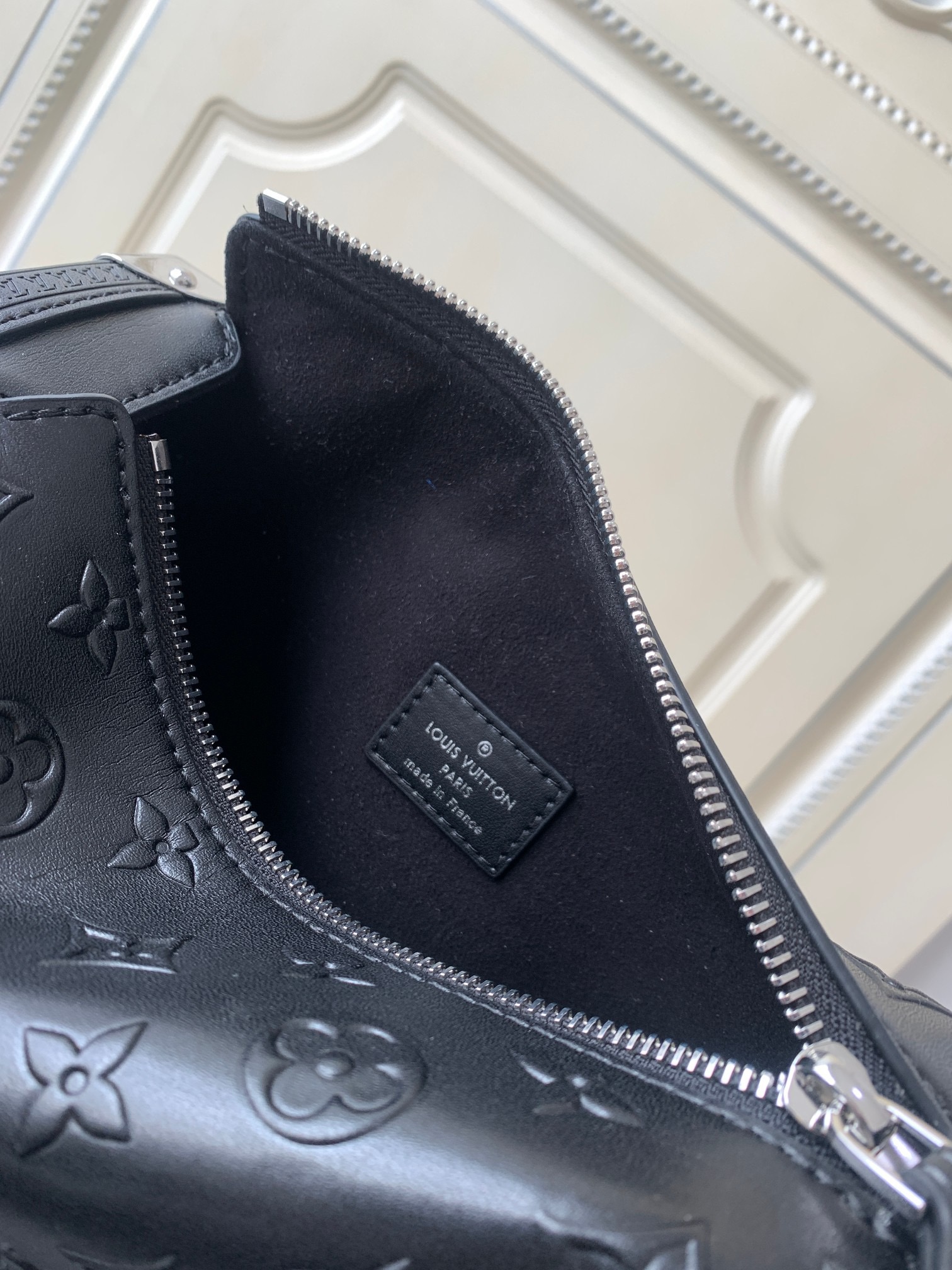 LV Side Trunk Bag -- Classic Black - Image 8