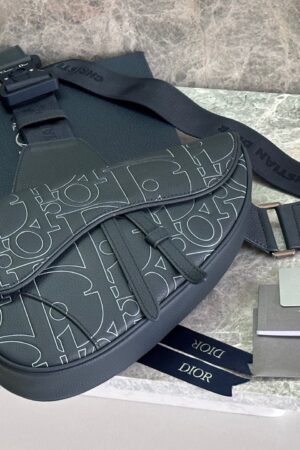 Christian Dior Saddle Navi Blue Bag