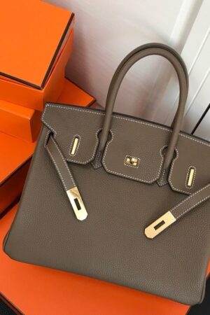 Hermès Birkin 25 -- Dark Gray