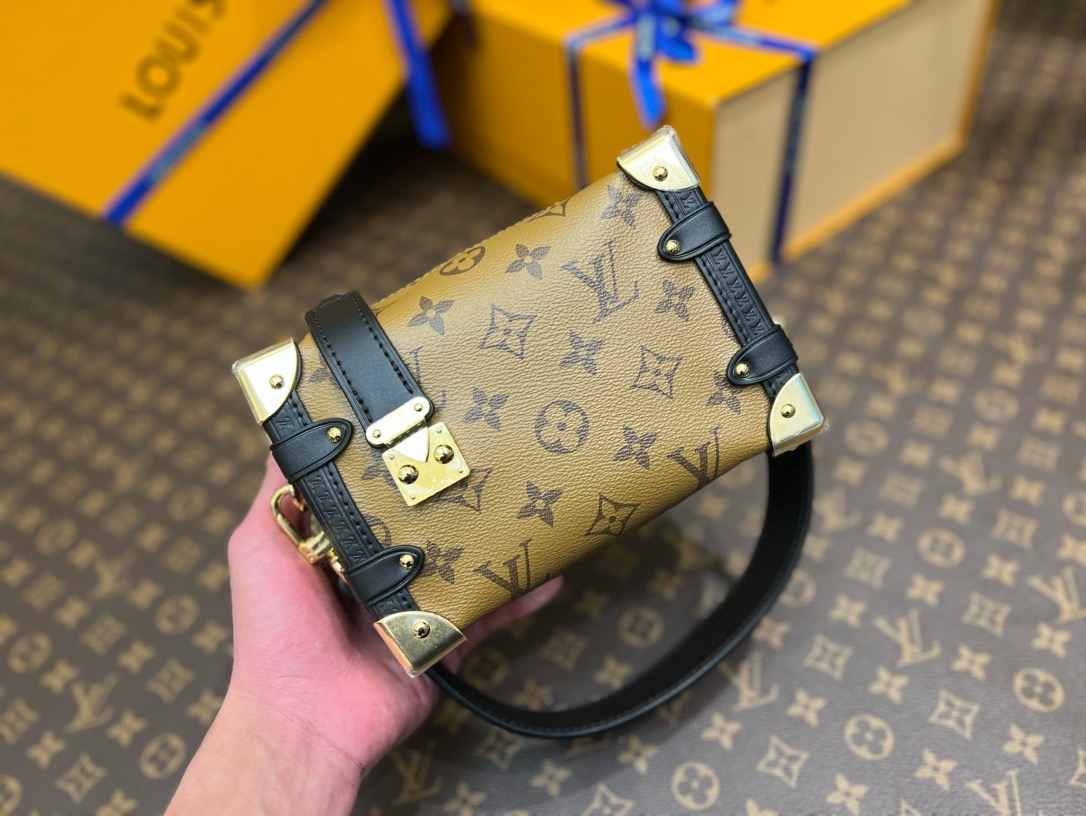 LV Side Trunk Bag -- Light Brown - Image 2