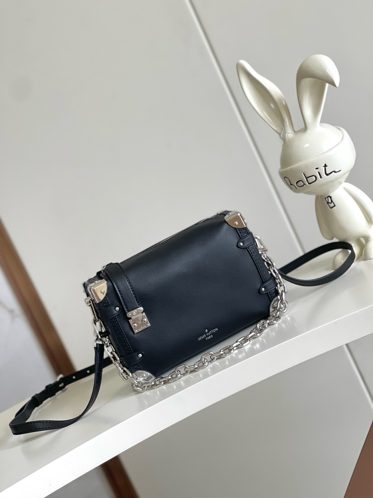 LV Side Trunk Bag -- Black