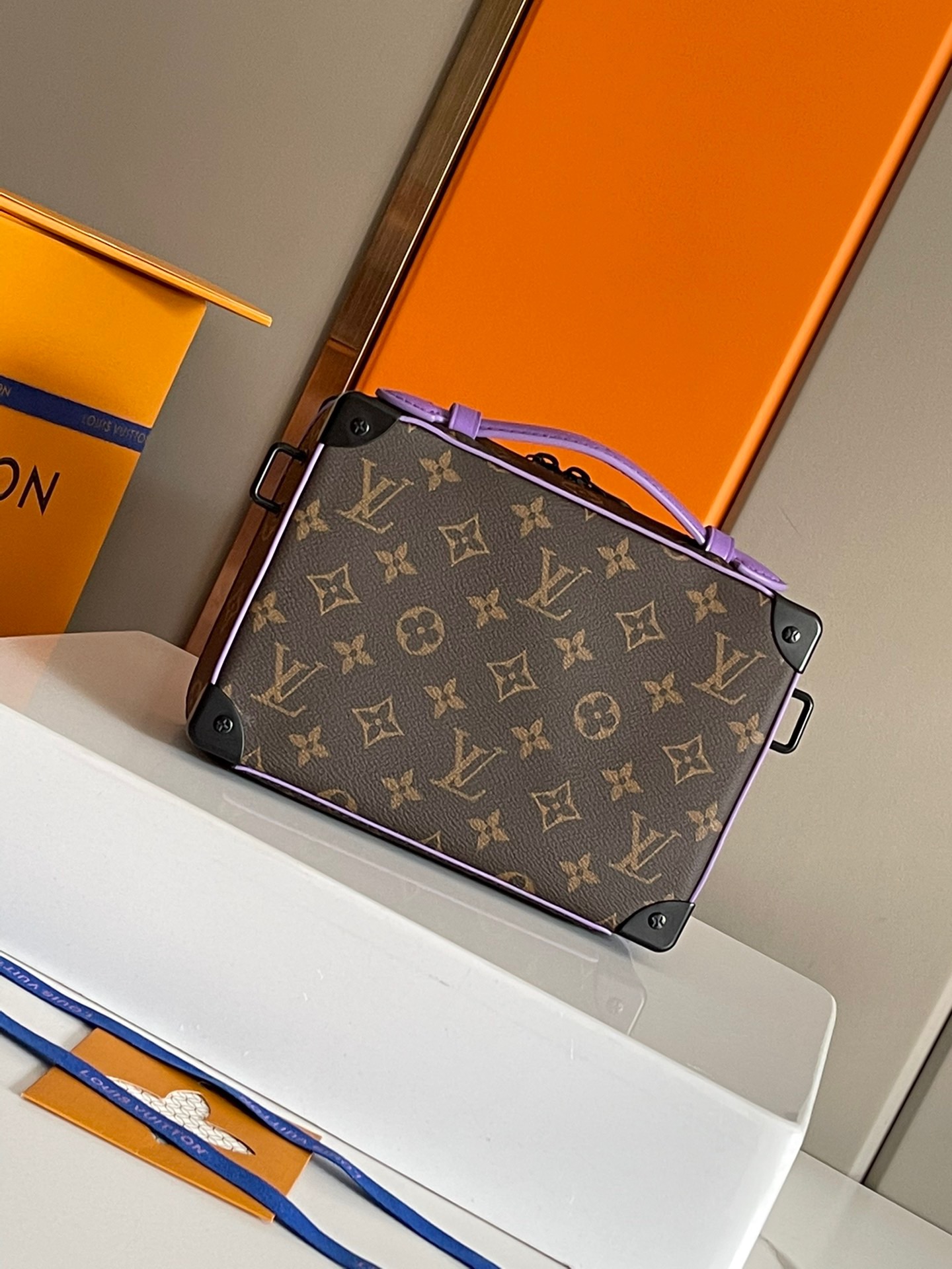 LV Soul Trunk Bag -- Purple - Image 3