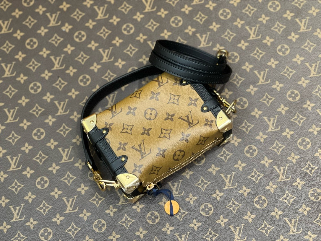 LV Side Trunk Bag -- Light Brown - Image 5