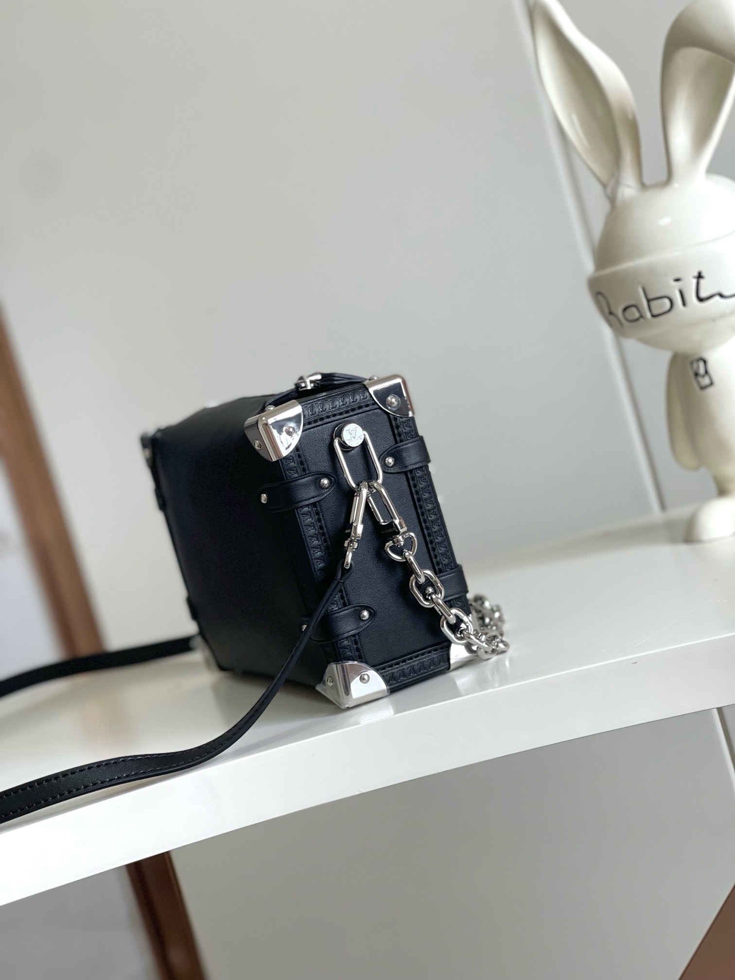 LV Side Trunk Bag -- Black - Image 2