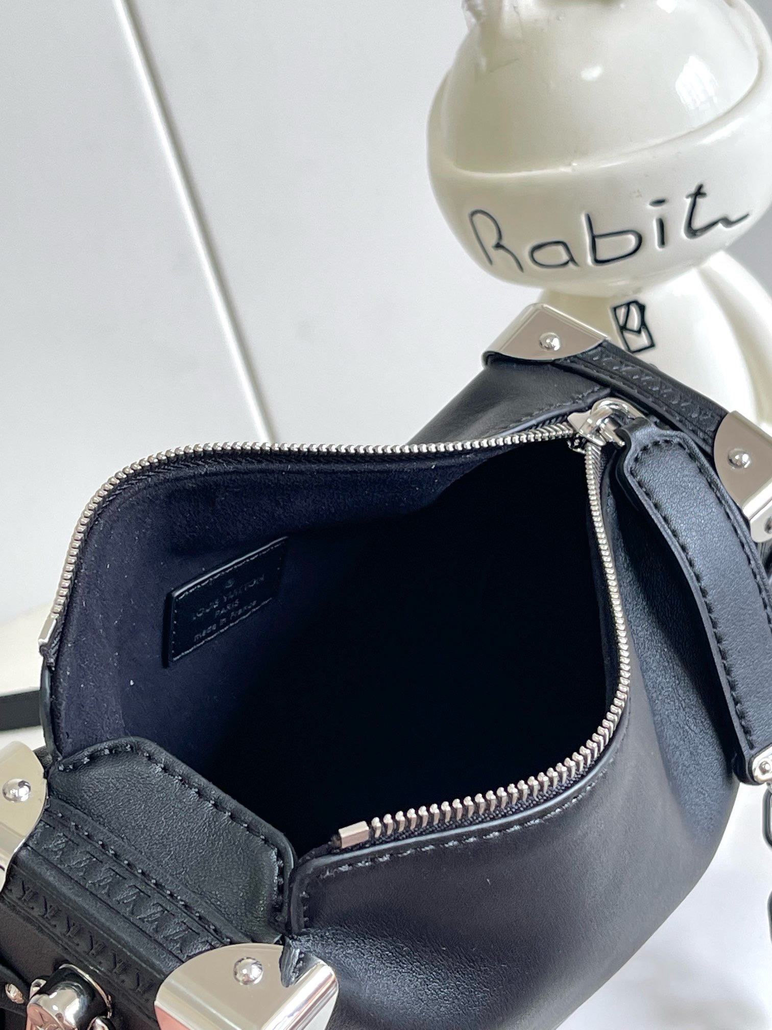 LV Side Trunk Bag -- Black - Image 8