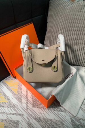 Hermès Lindy Bag -- Gray