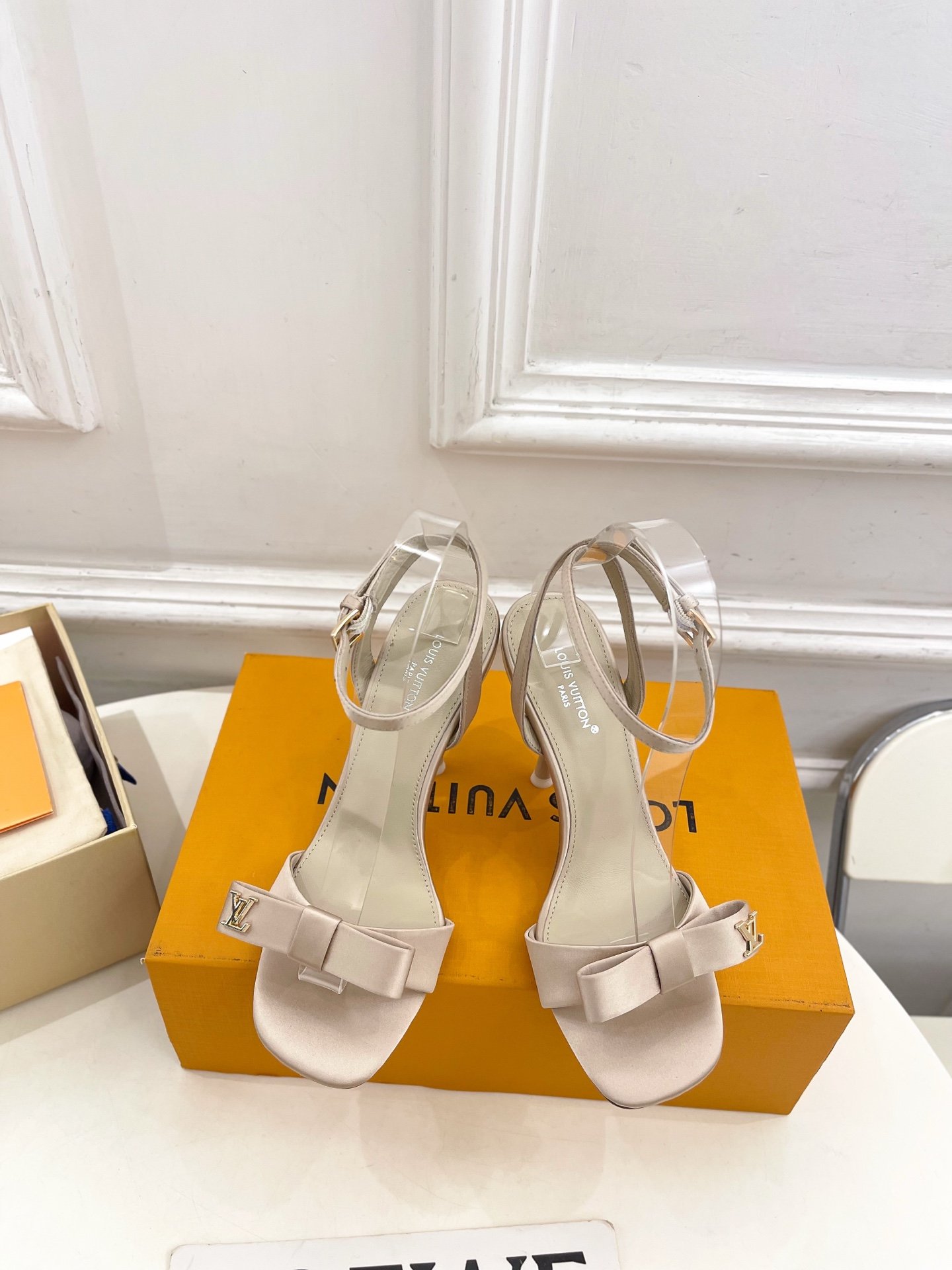Louis Vuitton Swing Beige Sandal