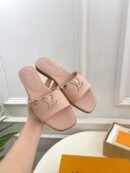 Louis Vuitton Mare Brown Flat Mules